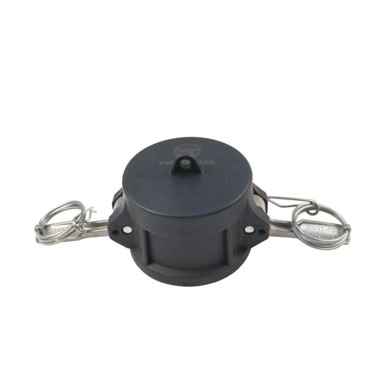 Ženska brza spojka Camlock PZL HYDRAL tip DC s poklopcem, polipropilen PP, 2" x 50 mm, 16 bar